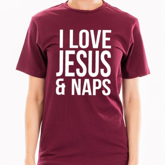 I Love Jesus & Naps Graphic Tee - Picture 5 of 5